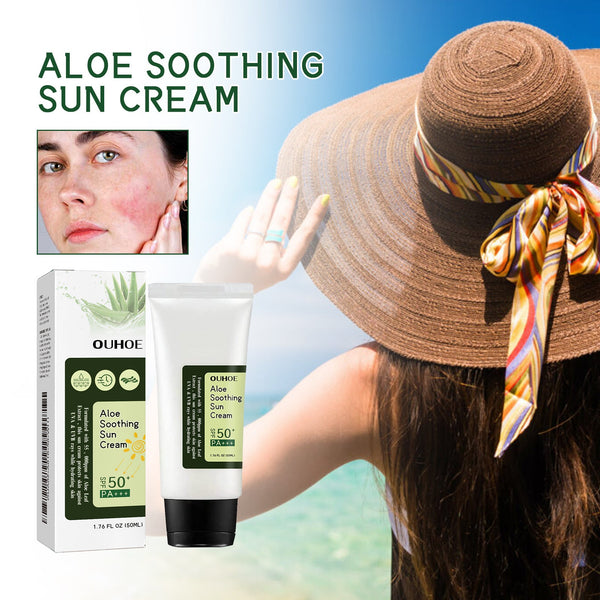 Aloe Vera Protective Cream, Hydrating Fresh Isolating UV Protection Cream