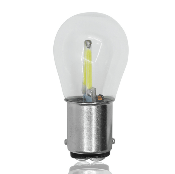 1pcs 1156 P21W BA15S 1157 BAY15D COB LED Filament Chip Car Brake Lights Auto Reverse Bulb Parking Lamp 12V Red White Yellow