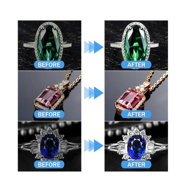 Jewelry Cleaner, Rust Decontamination Dial Cleaning Gold Watch Diamond Ring Cleaning Spray