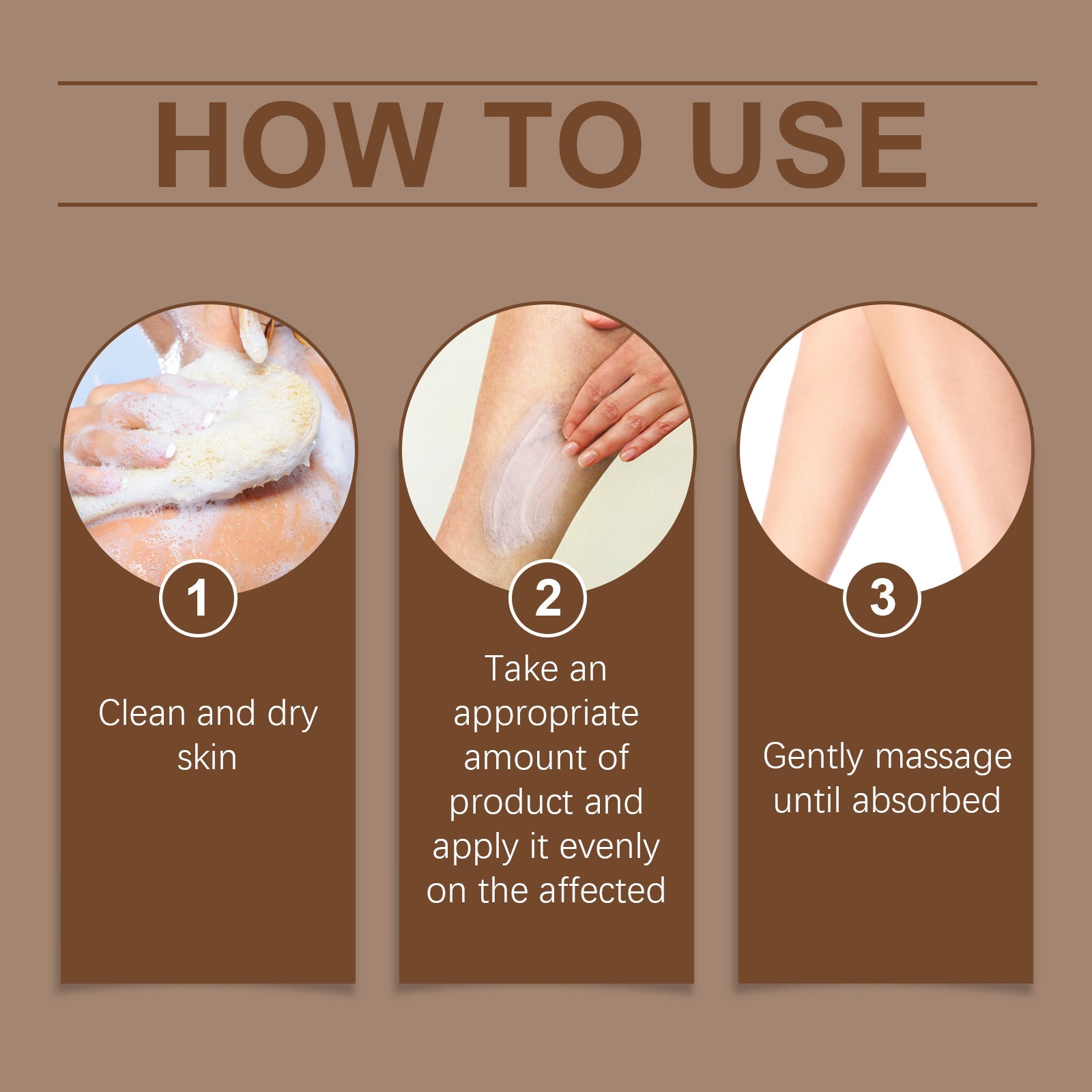 Leg Care Cream Moisturizes And Moisturizes Leg Skin Gently Pamper And Massage Leg Care Cream