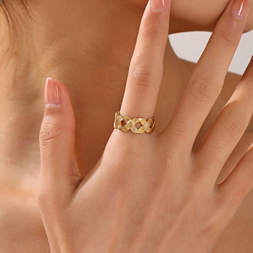 Personalized Trendy Ins Style Adjustable Ring for Women