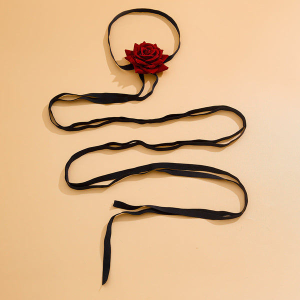 Sexy Leg Chain Elastic Strap Leg Loop Dark Wind Geometric Circle Thigh Chain