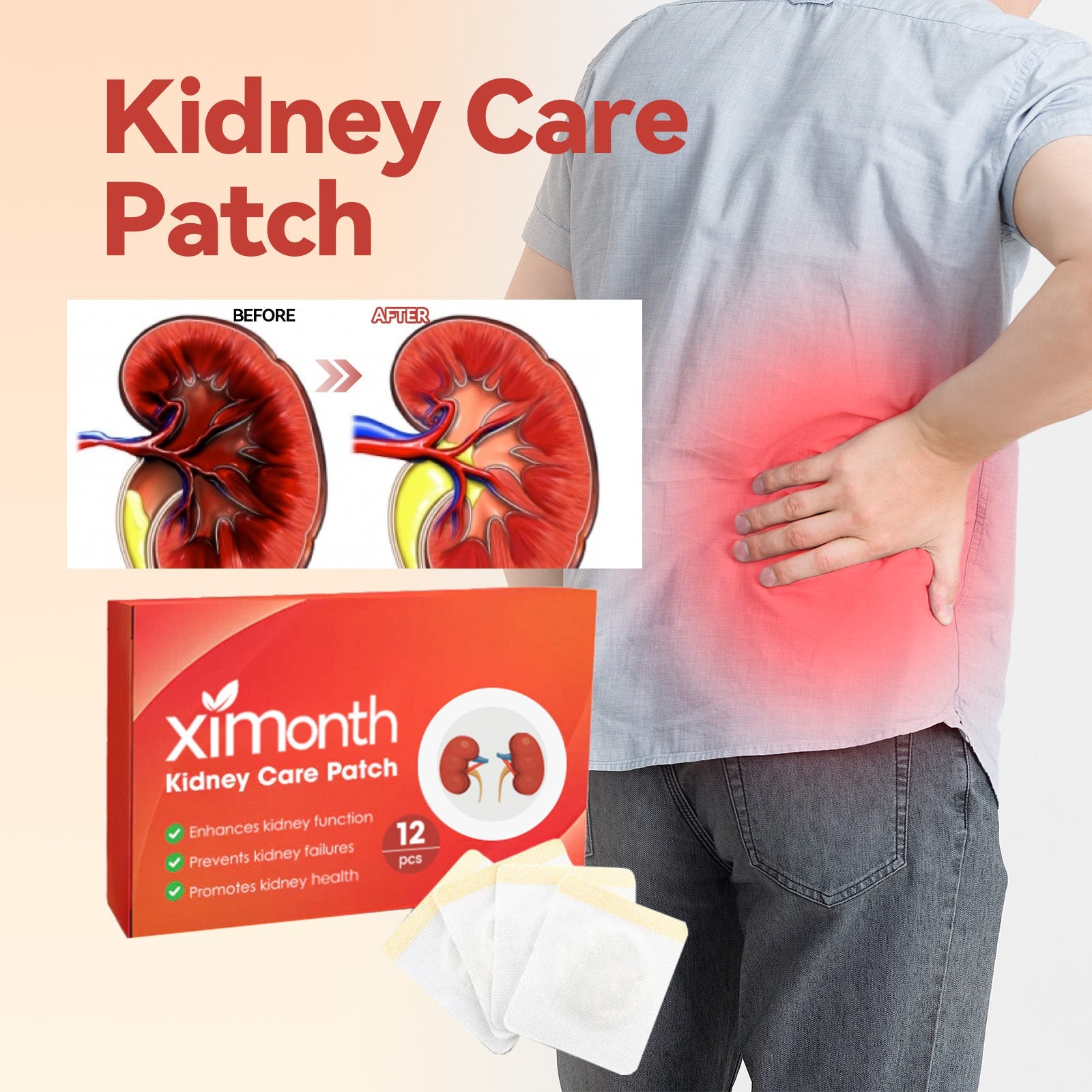 Body Care Patch Relieves Body Massage For Strong Vitality Body Fatigue, Pain And Discomfort Care