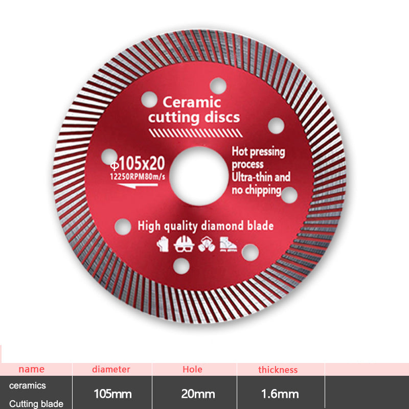Glass King specialized cutting blades wine bottles jade tiles polished diamond slices ultra-thin ceramic saw blades