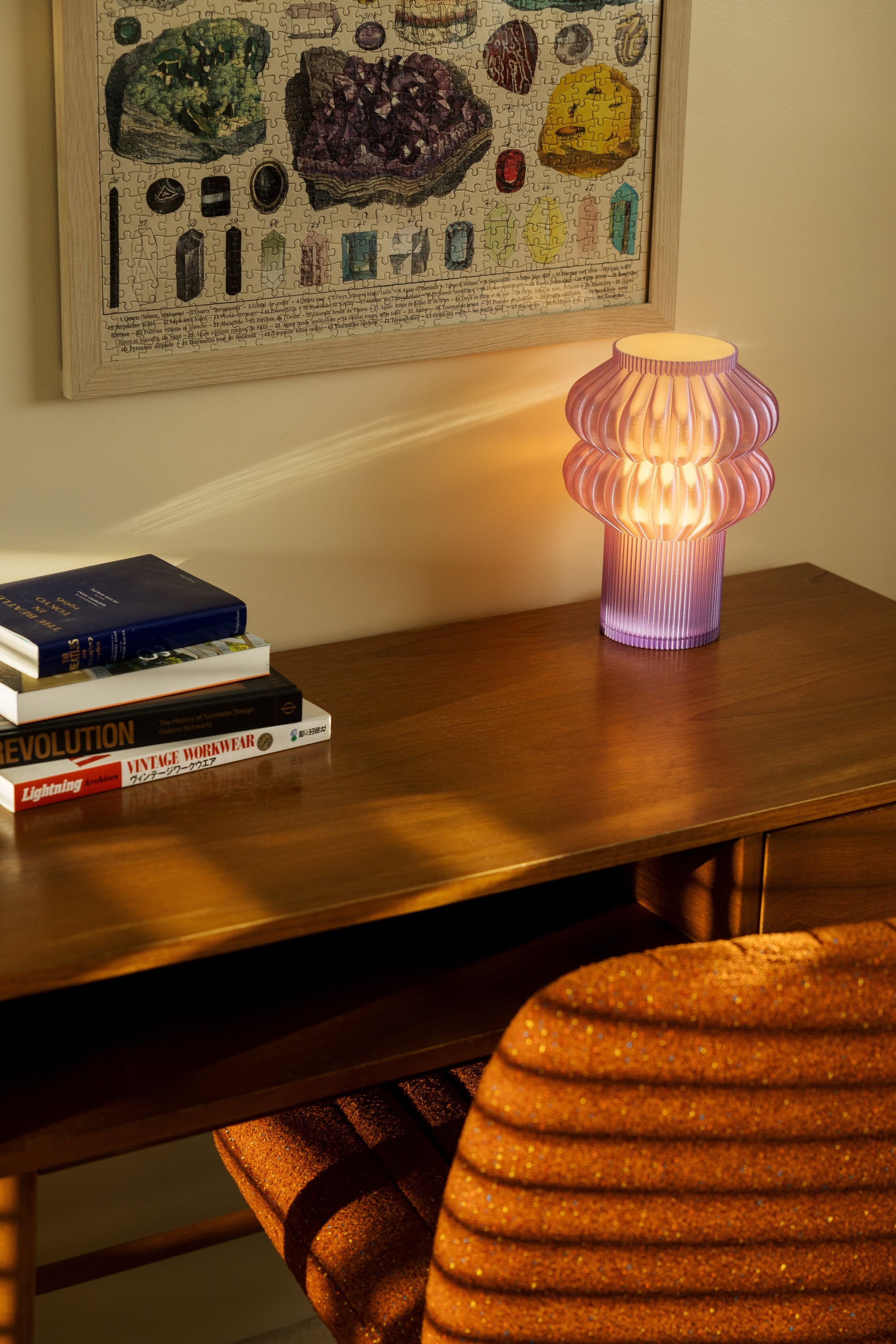 Oppi Table Lamp - Lavender Terra Labs