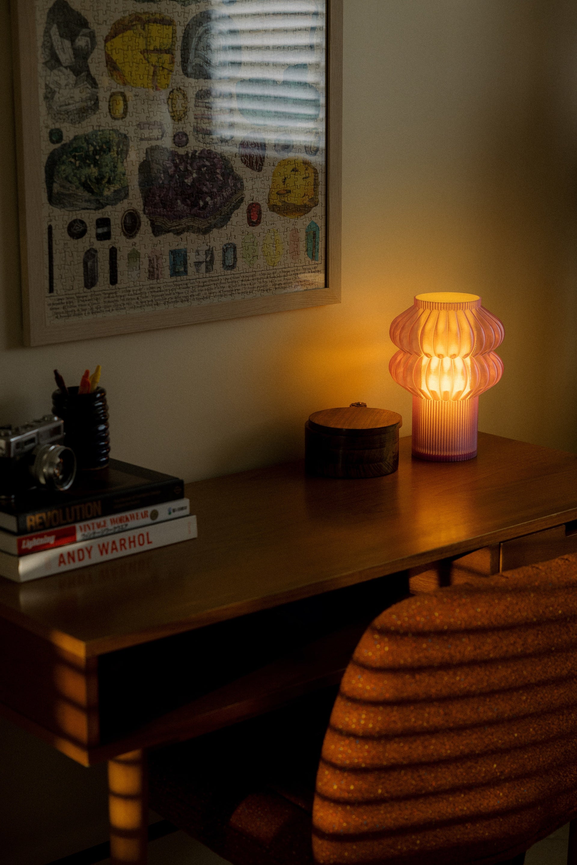 Oppi Table Lamp - Lavender Terra Labs
