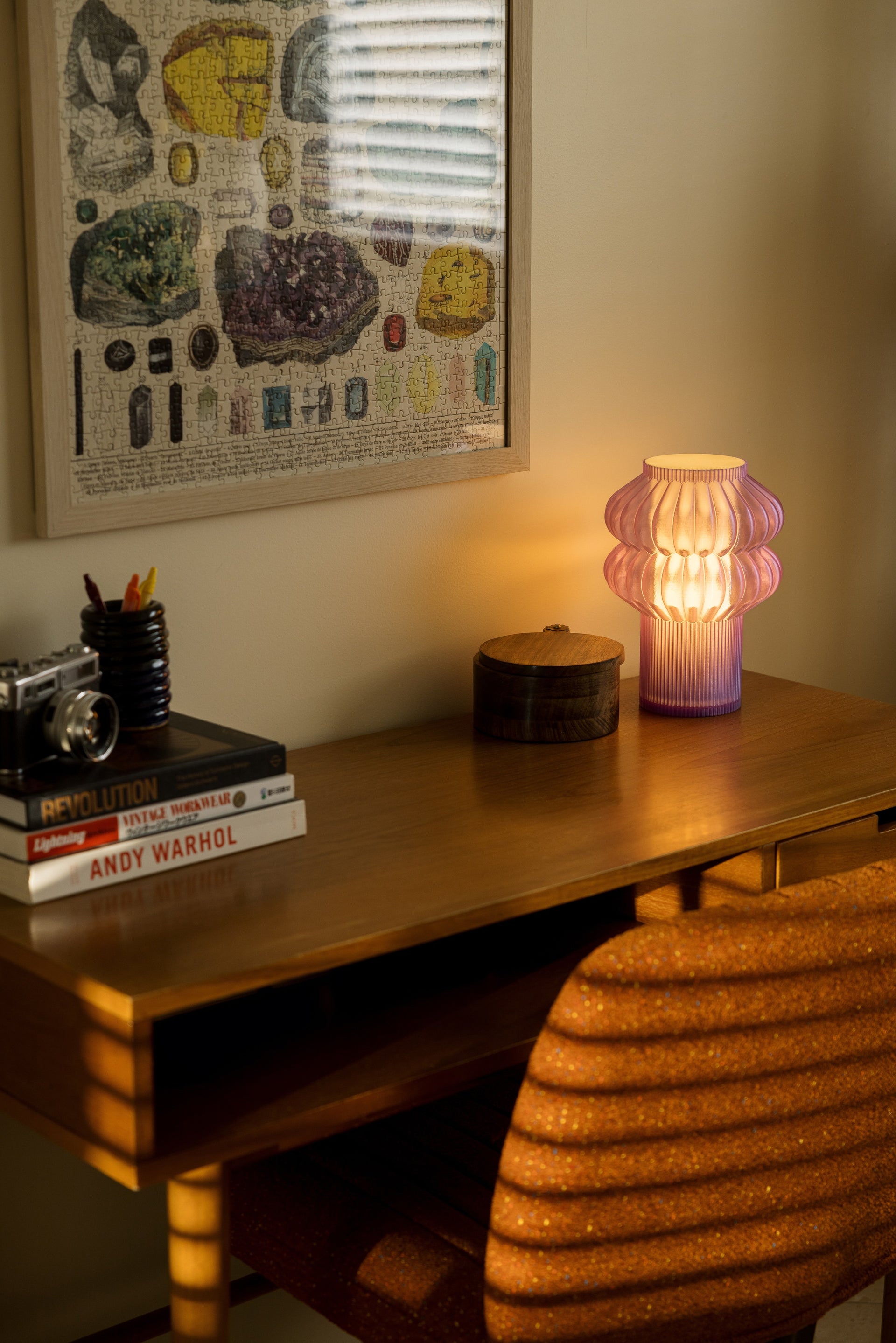 Oppi Table Lamp - Lavender Terra Labs