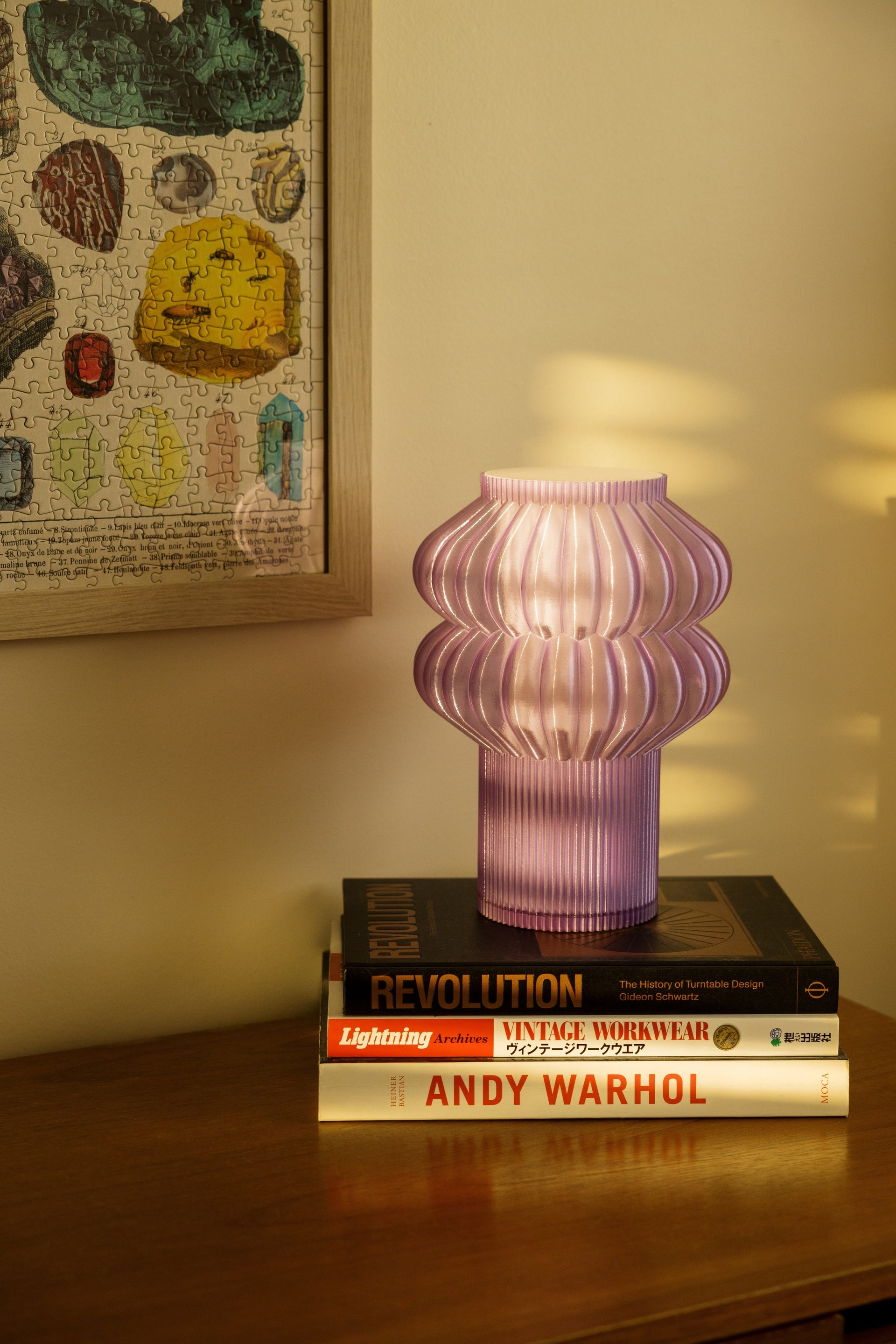 Oppi Table Lamp - Lavender Terra Labs