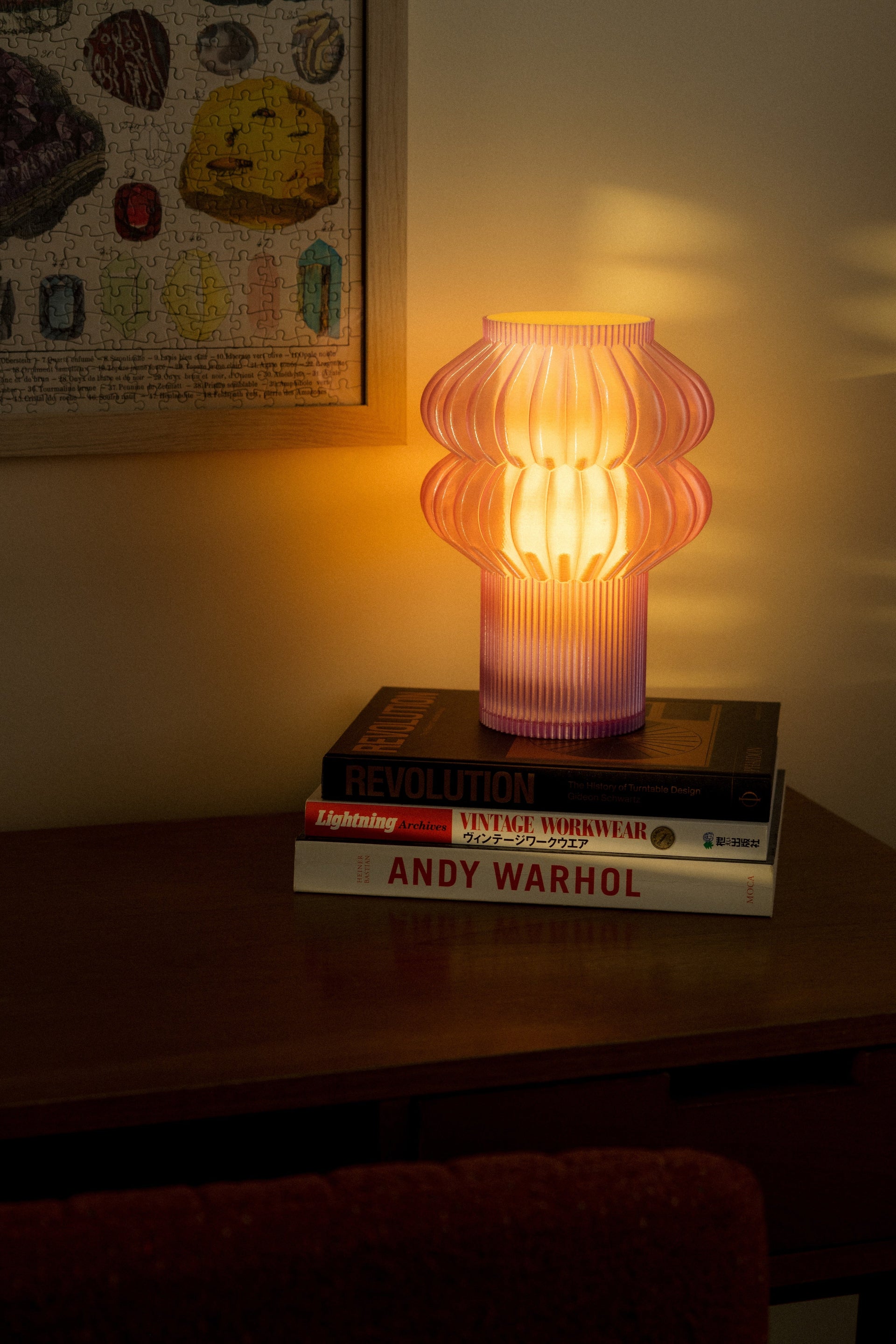 Oppi Table Lamp - Lavender Terra Labs