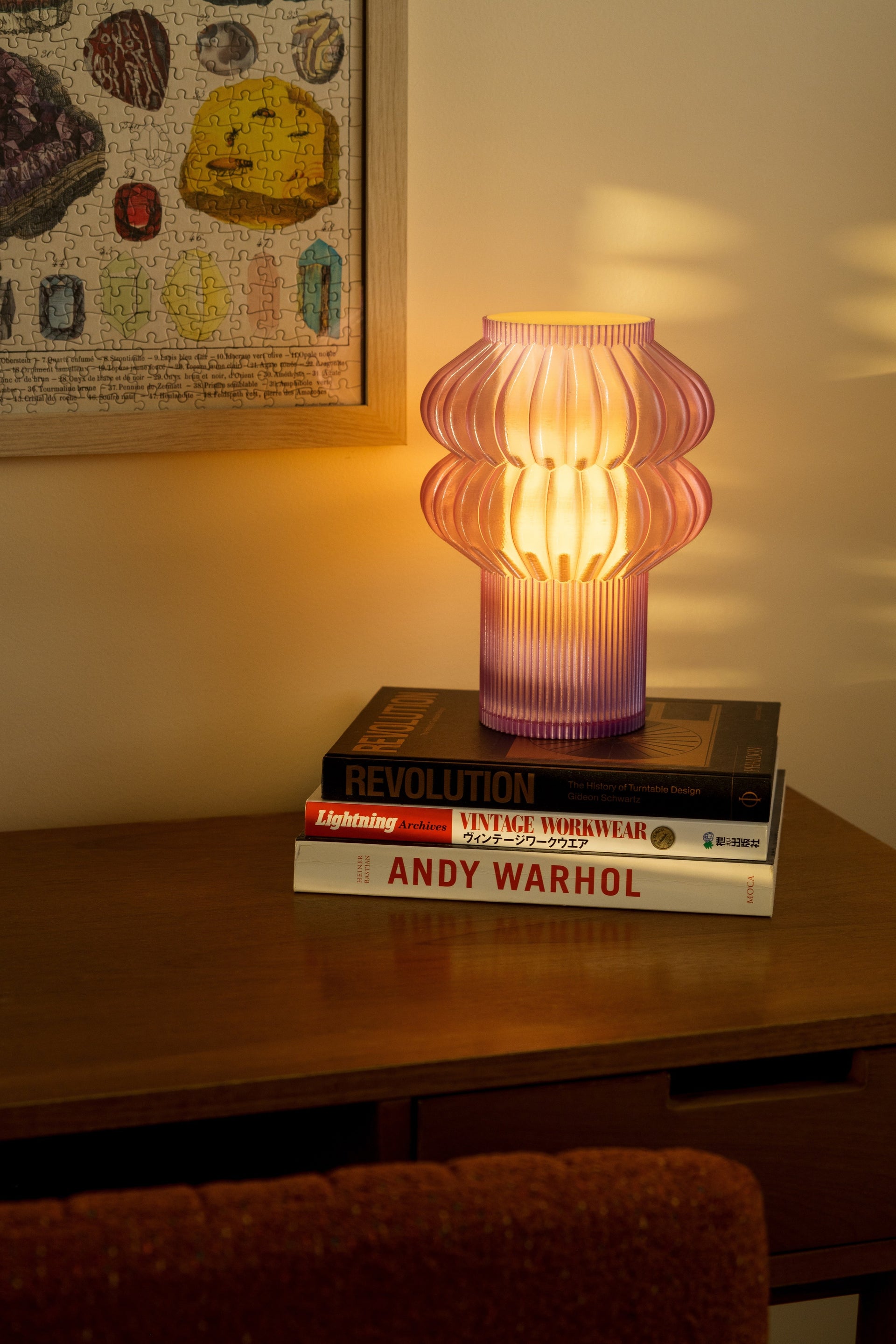 Oppi Table Lamp - Lavender Terra Labs
