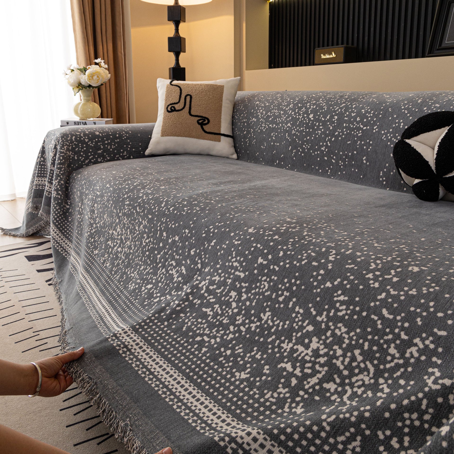 Luxury Throw Slipcovers for Sofas, Heavy-Duty Sofa Protector for Sectional Sofas