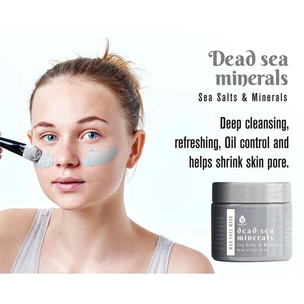 3 Pack Facial Therapy Mud Face Mask with Mask Applicator - Gifts for You 'n Me