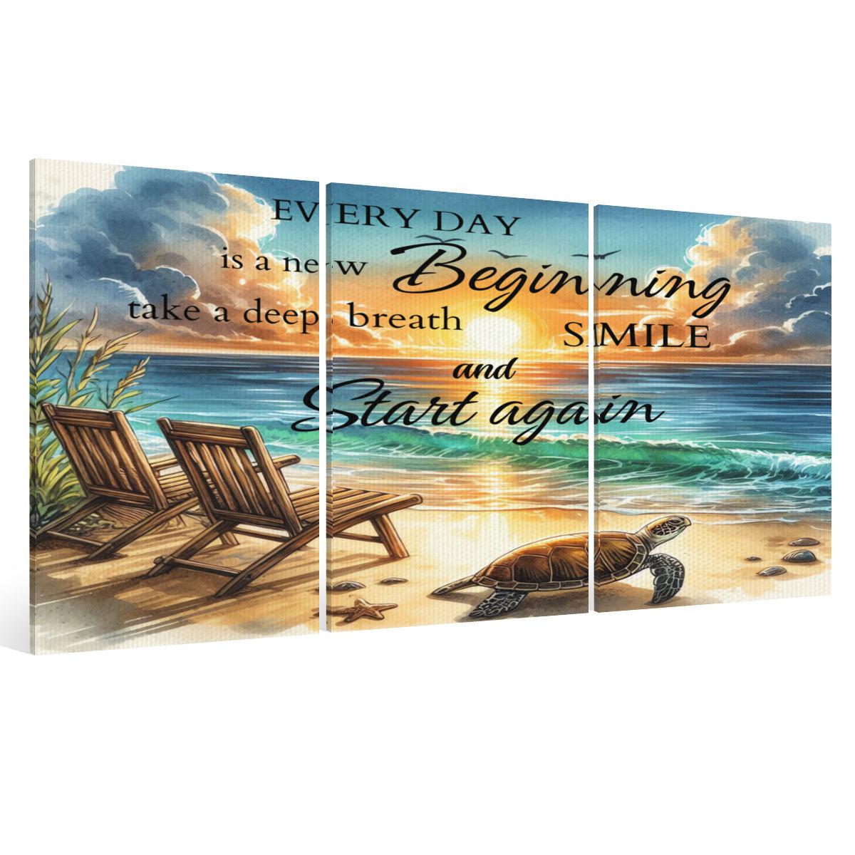 Triptych Canvas Wall Art – 
