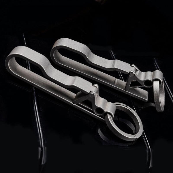 Men's Titanium Alloy Keychain - Lightweight & Strong Key Ring Wautton Outdoor Gear
