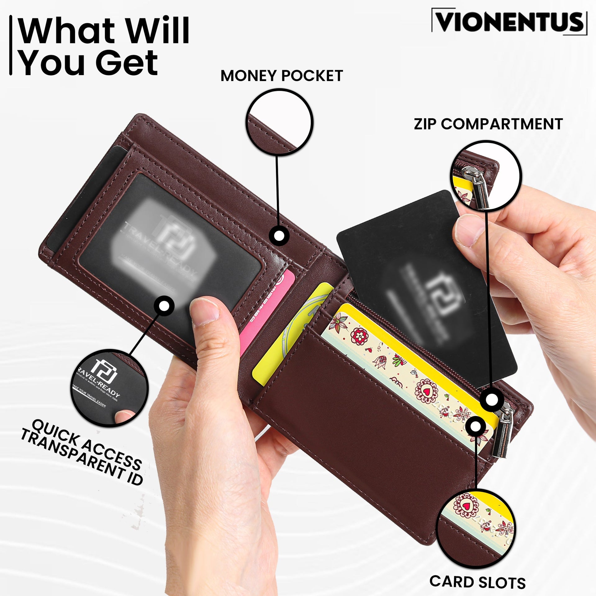 Supreme Smart VN400 AirTag Wallet