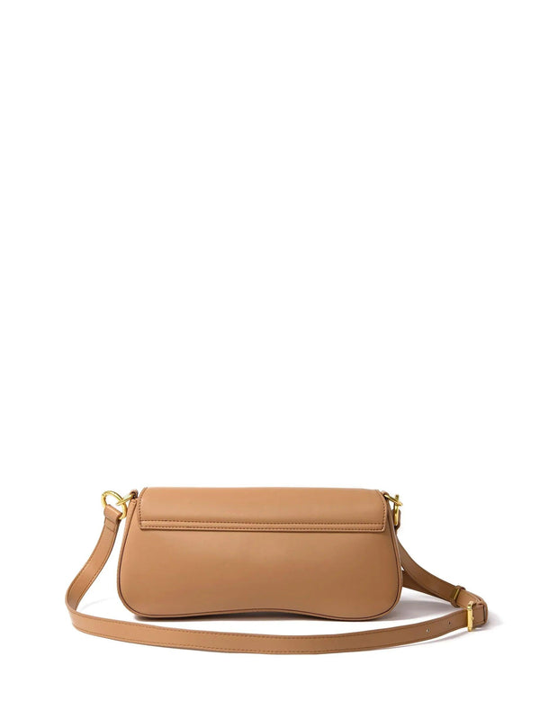 Jacqueline Leather Bag, Apricot - Gifts for You 'n Me