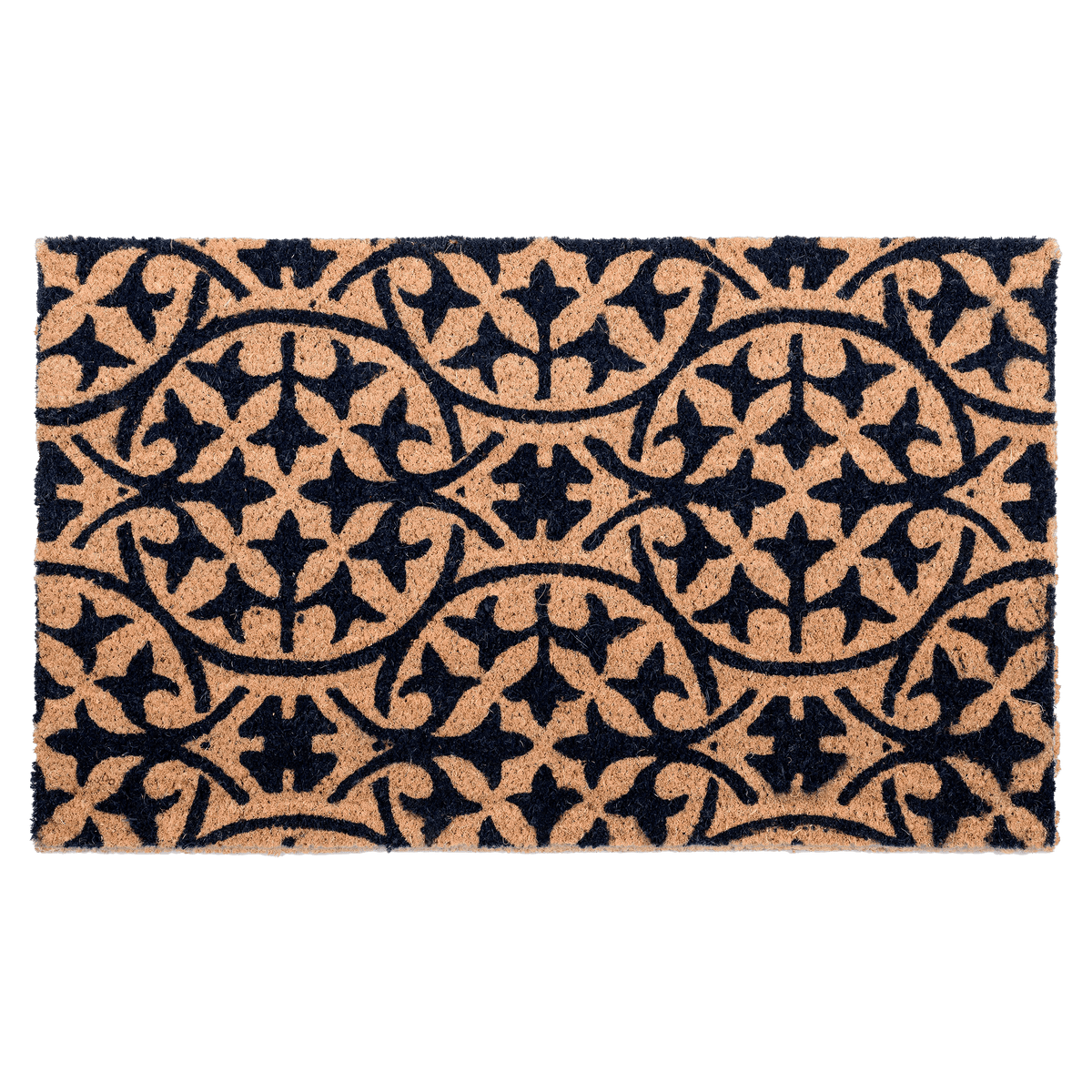 Blue Tile Coir Doormat