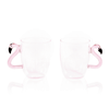 3D Flamingo Glass Mugs