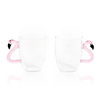 Flamingo Glass Mugs
