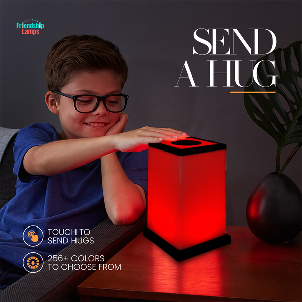 Modern Design Friendship Lamp – Sleek Long-Distance Wi-Fi Touch Lamp | Stay Connected in Style