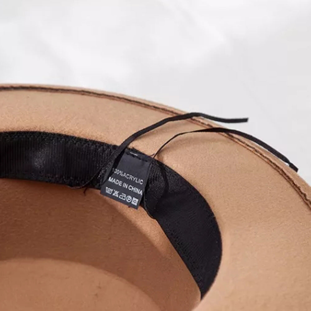 Winter Autumn Woolen Women Men Fedora Hats Fashionable Women Classic Wide Brim Fedora Hat Adjustable Big Fedoras Hat Luxury Brim Fedora Hat Summer Men Classic Hat