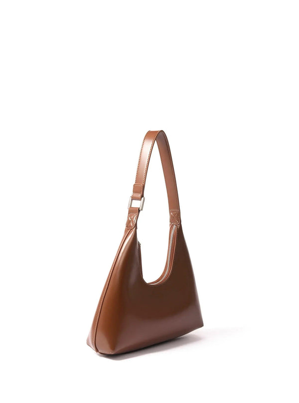 Alexia Bag in Smooth Leather, Caramel - Gifts for You 'n Me