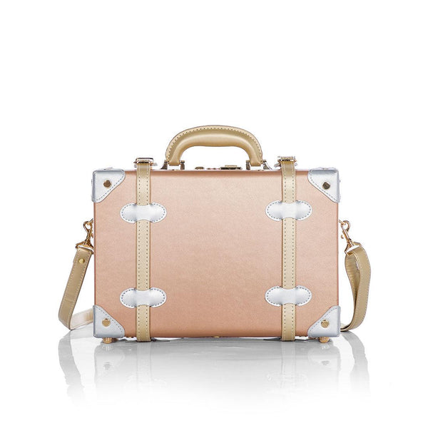 (Outlet) Minimalism Train Case - Rose Gold