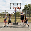 3.3-10 Feet Portable Basketball Hoop Adjustable with Base and Wheels