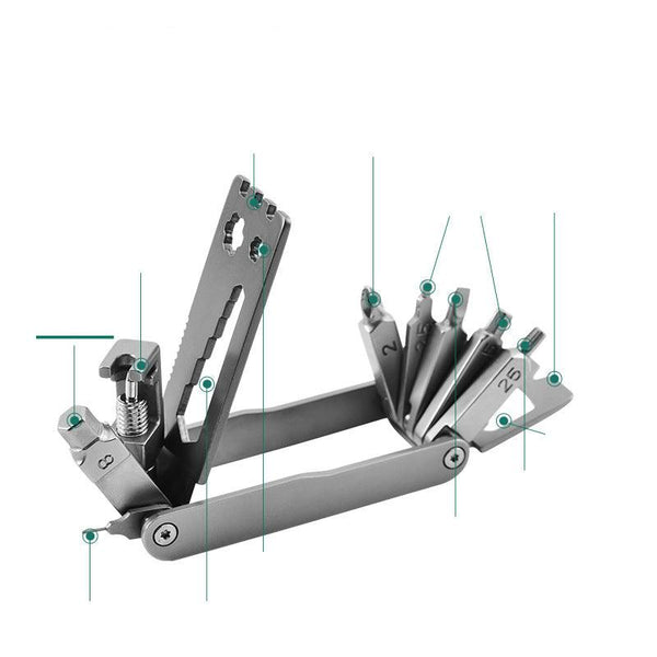 Bike Multi Tool V12 - With Carry Case - Performance Bicycle Multitool Wautton Outdoor Gear