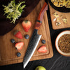 Aerona VG10 Chef Knife with Exotic Red Sandal Wood Handle