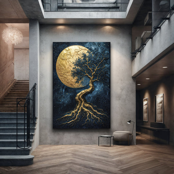 Lunar Tree of Life Wall Art Tailored Canvases