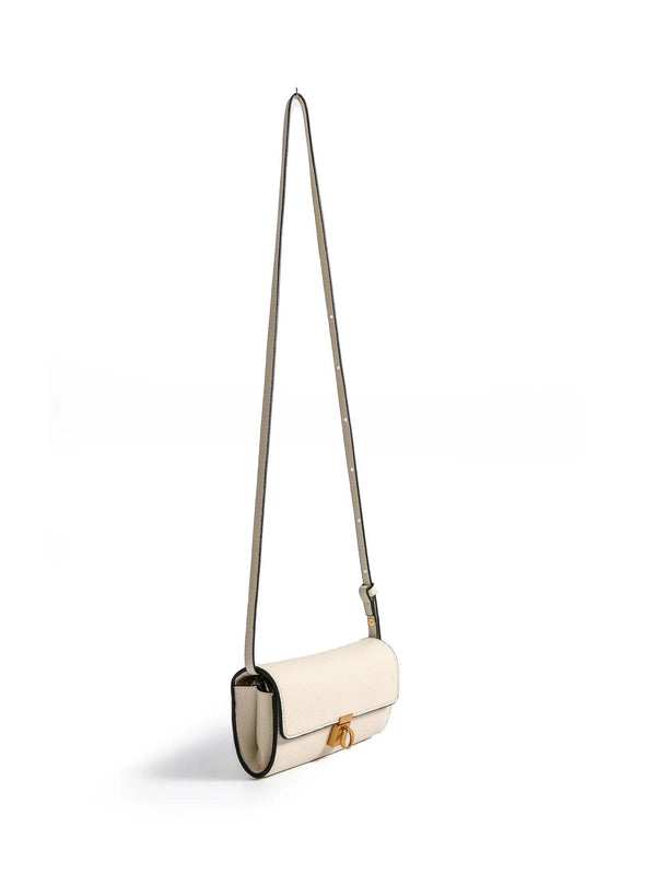 Aria 3-way Convertible Belt Crossbody Pencil Bag, White - Gifts for You 'n Me