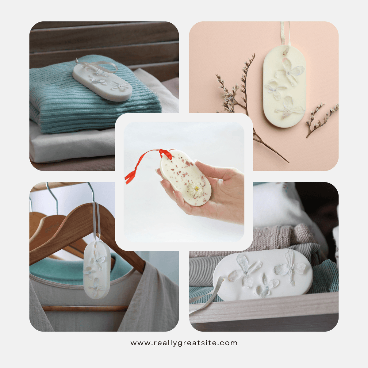 Botanical Wax Sachet – Romantic & Floral | Elegant Floral Blends