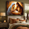 3D Faith Wall Art II - 18x12 inch Medium Premium Gallery Wrapped