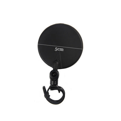 1PC Bicycle Rearview Wide Angle Handlebar Mirrors Flexible Rotate Cycling Rear View Bike Mirror Adjustable 360 Degree Rotatable Rearview Bicycle Mirrors Shockproof Wide Angle Safety Mirror For Most Mountain Road Bike