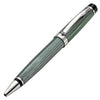 Incognito Diamond-Cut Lacquered Brass Ballpoint Pen - Zinc Green