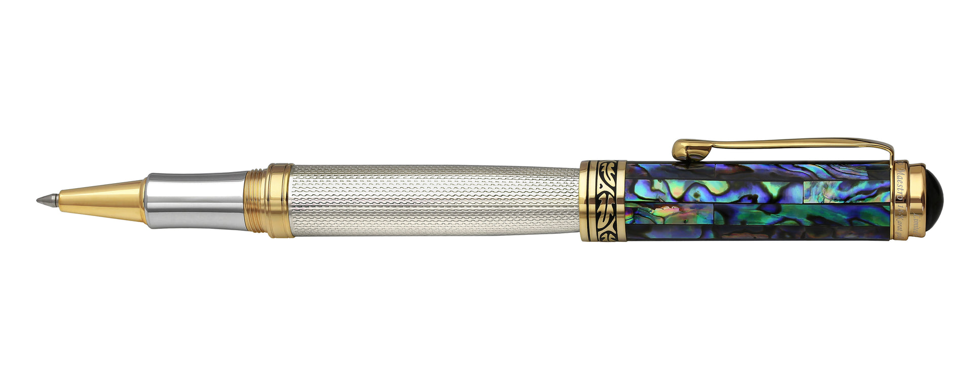 Maestro® 925 Sterling Silver Rollerball Pen - Paua Abalone Cap