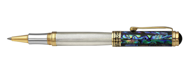Maestro® 925 Sterling Silver Rollerball Pen - Paua Abalone Cap - Gifts for You 'n Me