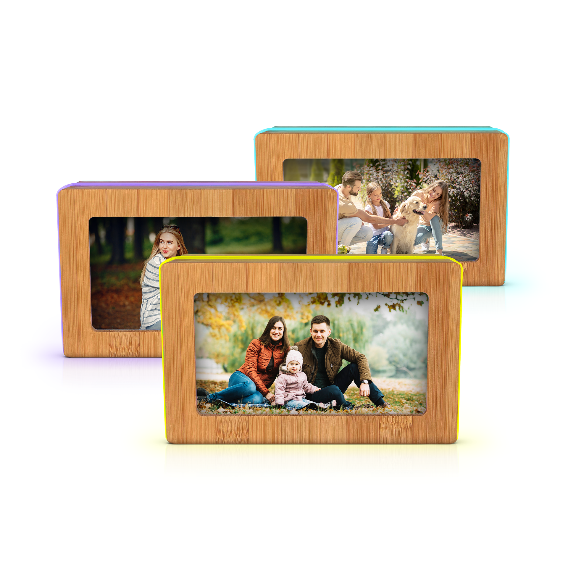 Memory Digital Friendship Frame – Smart Wi-Fi Photo Frame Lamp for Long Distance Connection