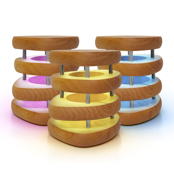 Mid-Century Design Friendship Lamp – Retro Wi-Fi Touch Lamp | Stay Connected Through Time & Distance