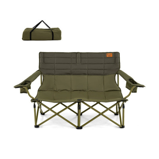 3-Piece Outdoor Adventure Bundle: Pop Up Canopy Tent 20Qt Cooler and Oversized Loveseat