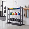 3-Tier Dumbbell Rack 529LB Capacity Heavy-Duty Adjustable Weight Rack Stand-Black