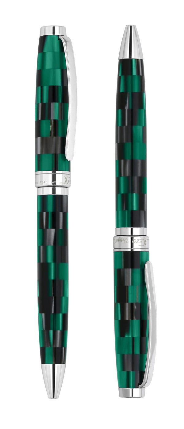 Urbanite II Acrylic & Brass Ballpoint Pen - Ocean Teal - Gifts for You 'n Me