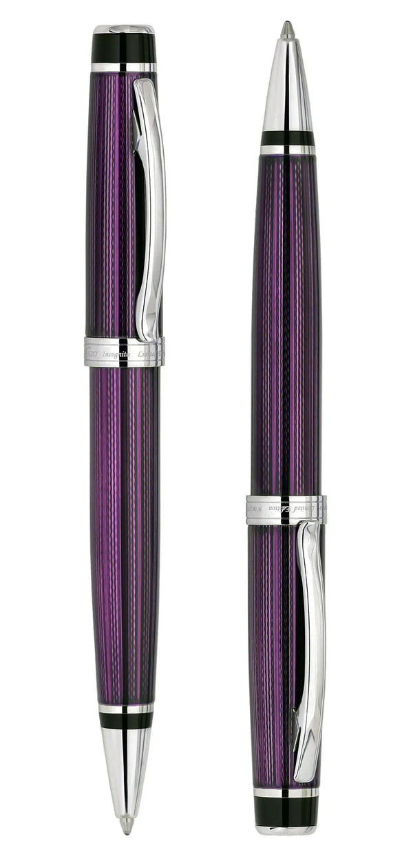 Incognito Purple Diamond-Cut Ballpoint Pen - Gifts for You 'n Me