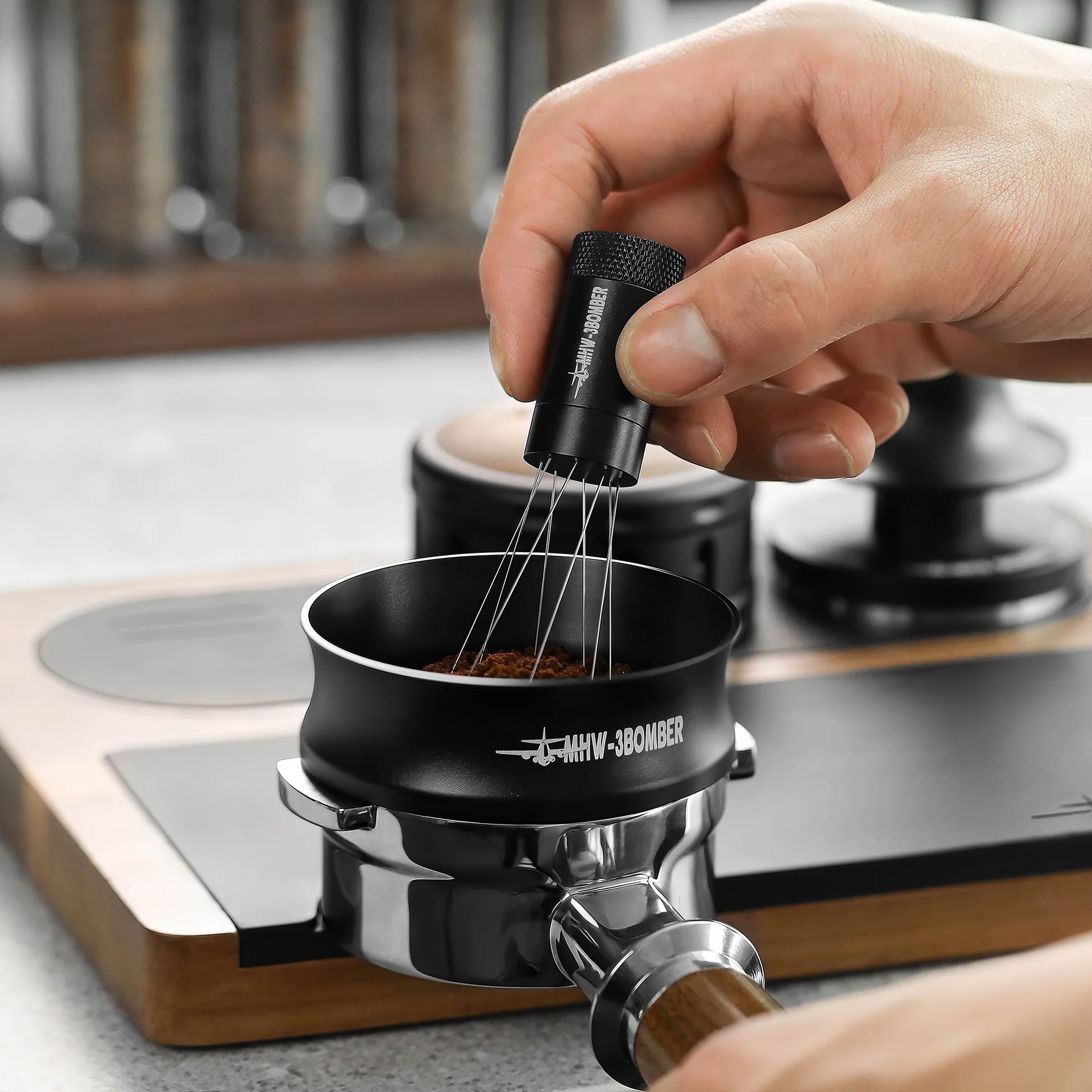 Espresso Magnetic Dosing Ring Aluminum Alloy