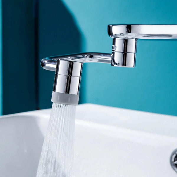 1080° Rotating Faucet Extender Kitchen Tap Aerator Dual Spray Sink Attachment