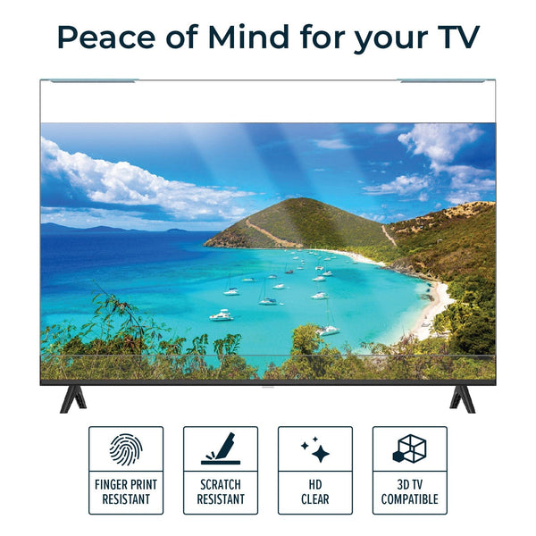 ZeroDamage Anti-Blue Light TV Screen Protector - Most 55