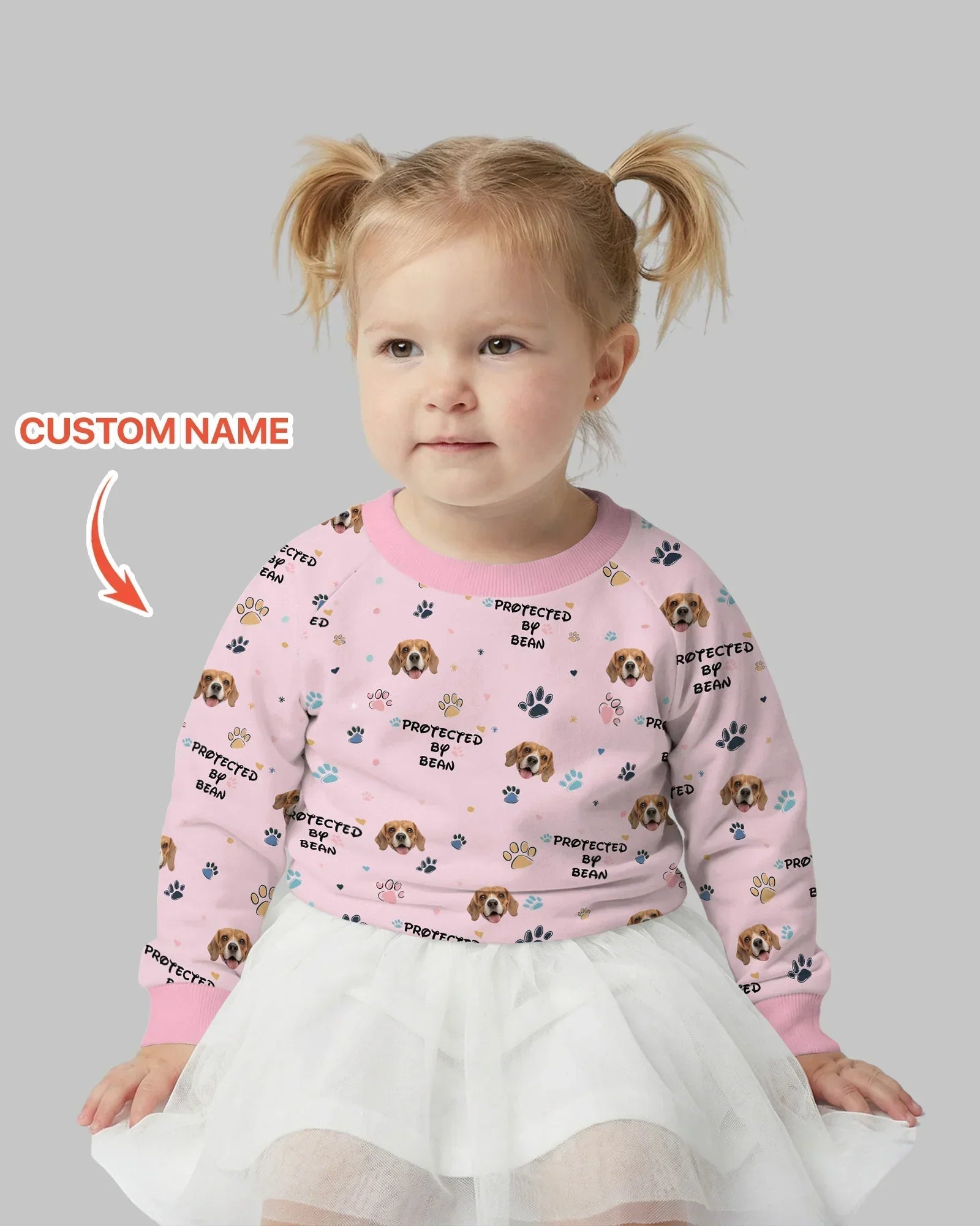 Custom Dog Photo Pattern 