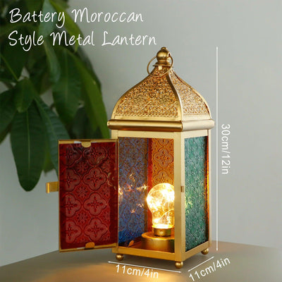 Gold Moroccan Lantern 12