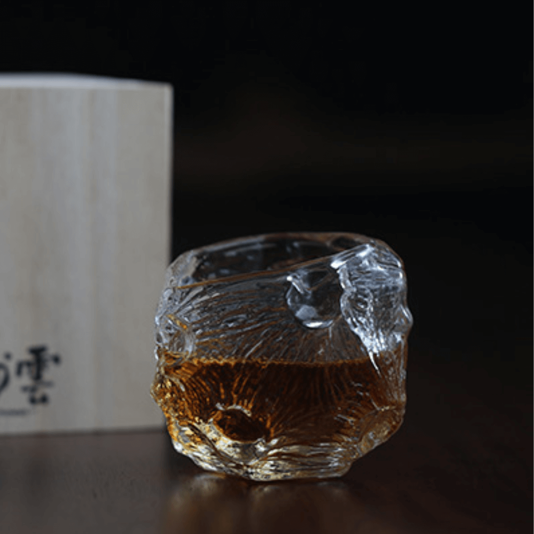 Mori Japanese Crystal Whisky Glass TsukiGlass